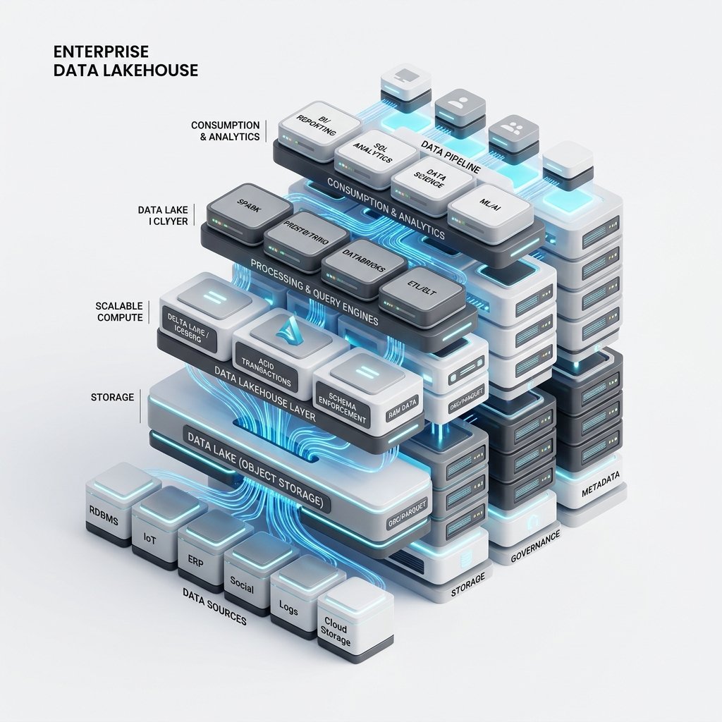 Enterprise Data Lakehouse Architecture